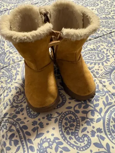 Botas de invierno para niña forro de lana - miniatura 2