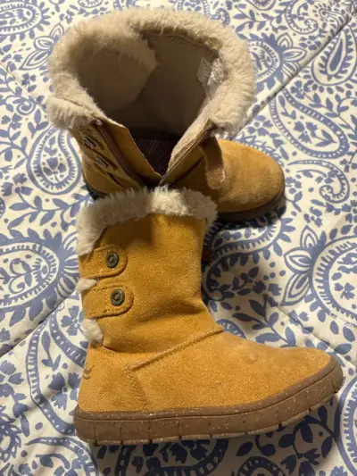Botas de invierno para niña forro de lana - miniatura 3