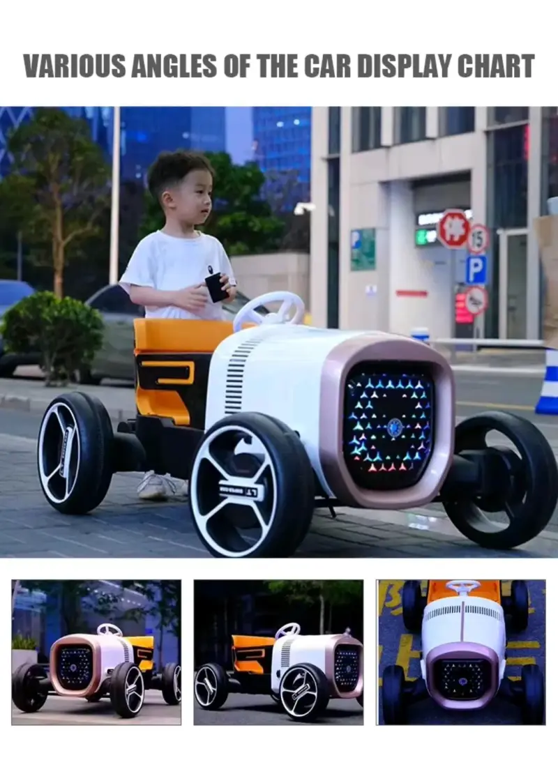 Coche de Juguete Eléctrico para Niños con Control Remoto - 3