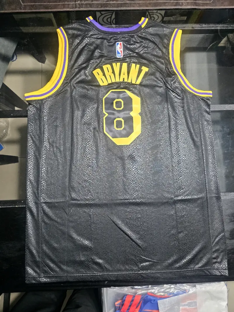 Camiseta NBA Lakers Kobe Bryant Negra - 2