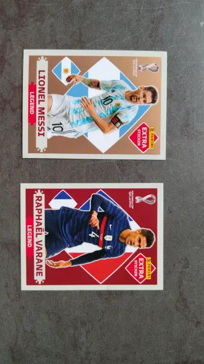 Figuritas Panini Leyendas Mundial 2022 - miniatura 1