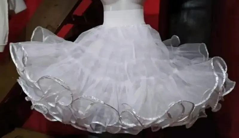 Falso para vestido de huasa en can can piedra - 2