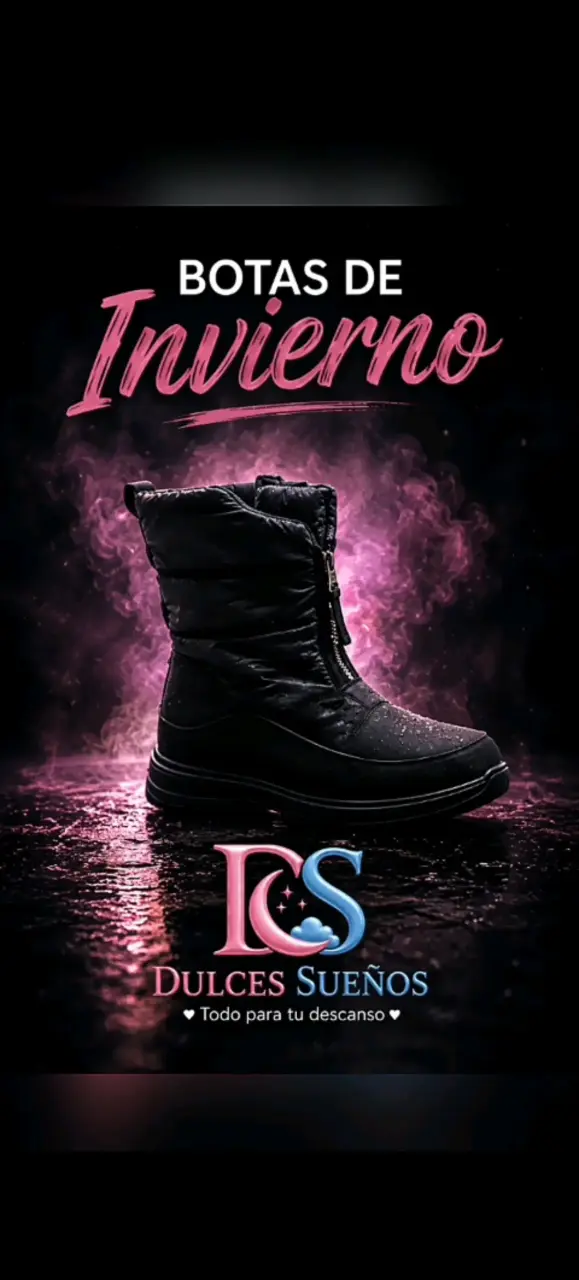 Botas de Invierno Negras para Mujer Pand-G - 5