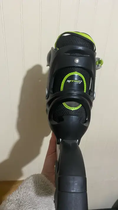 Patines en línea Nitro negros y verdes - miniatura 4