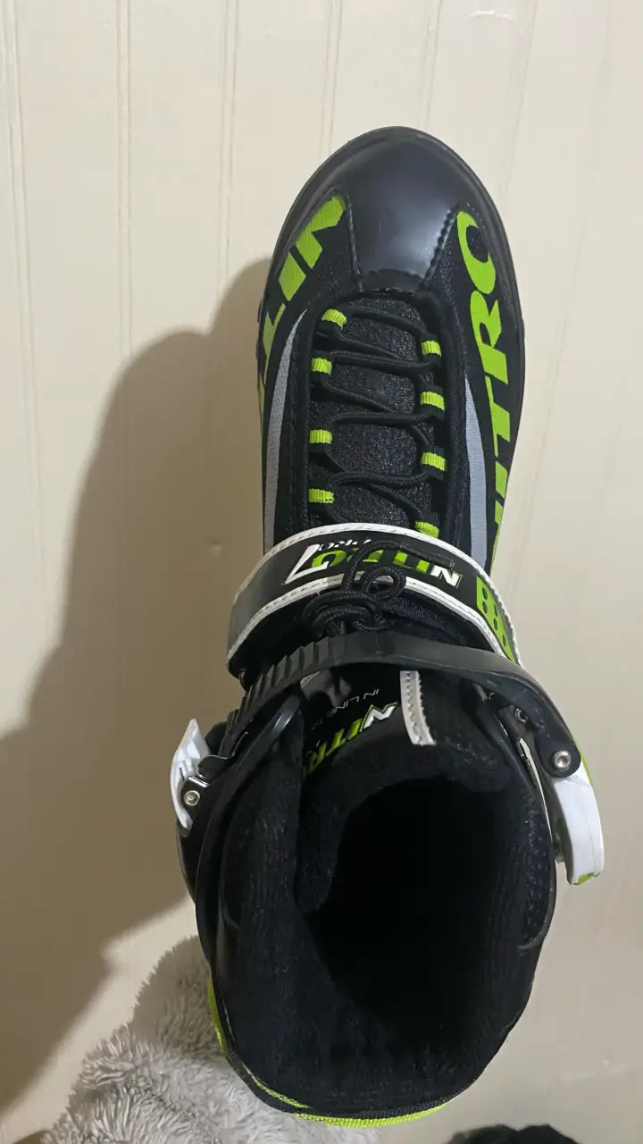 Patines en línea Nitro negros y verdes - 6