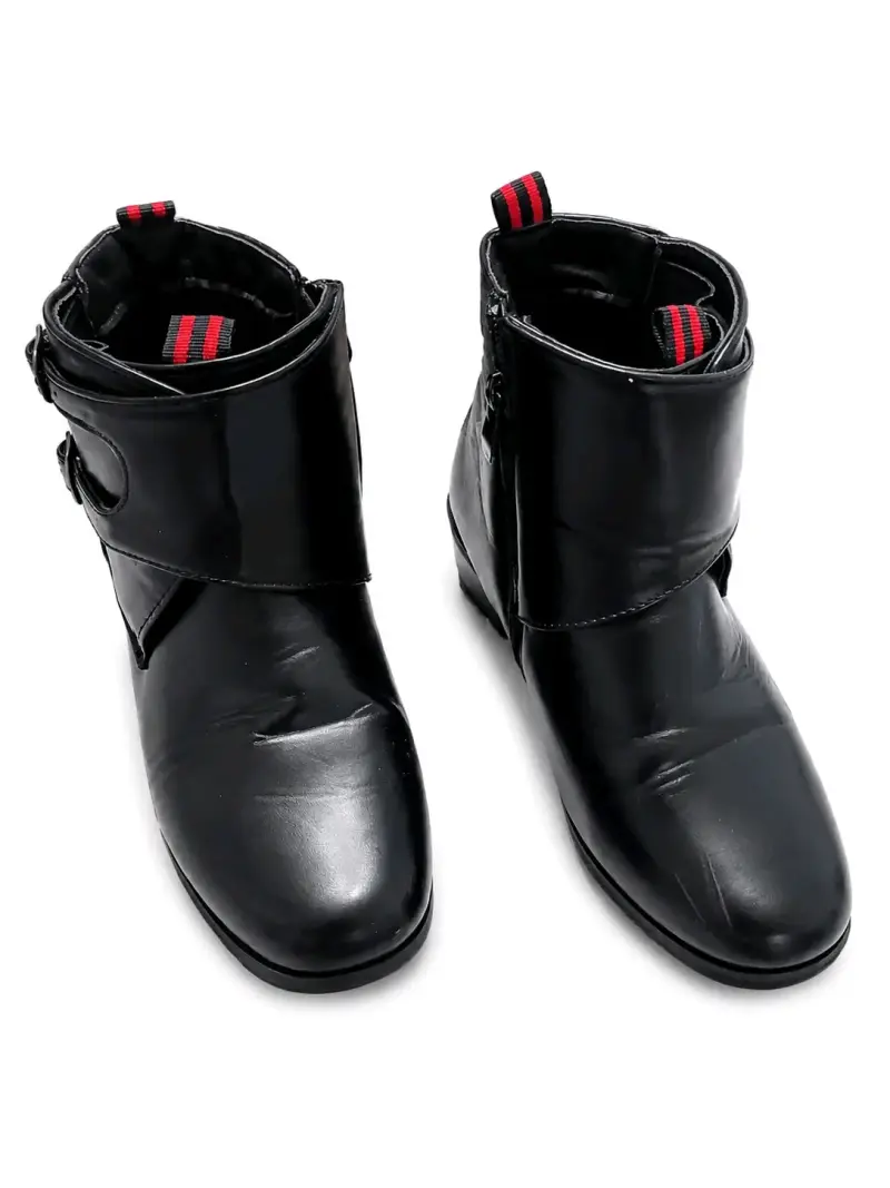 Botines de cuero negro talla 37 Eurovia - 2