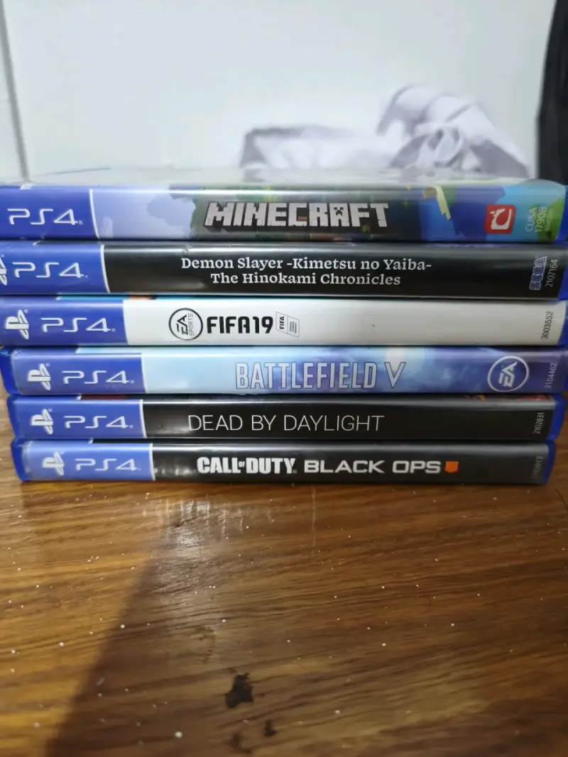 Colección de Juegos PS4: Minecraft, FIFA 19 y más