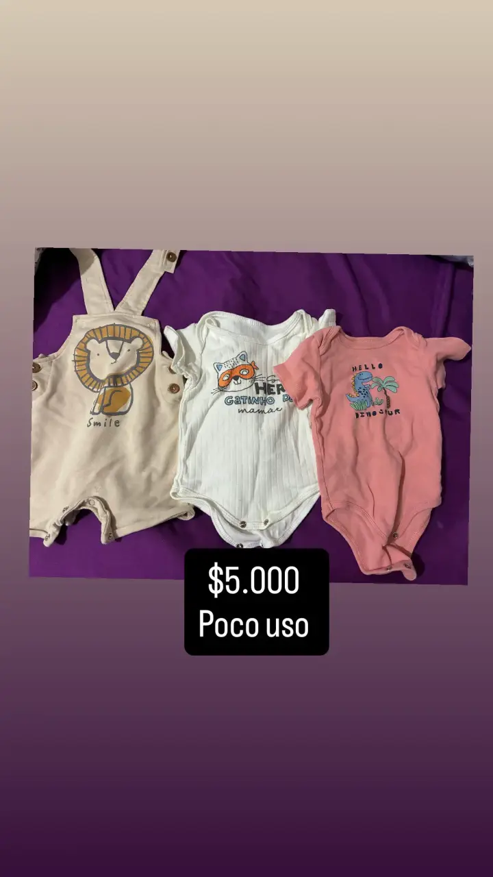 Lote de bodies para bebé 0-3 meses - 3