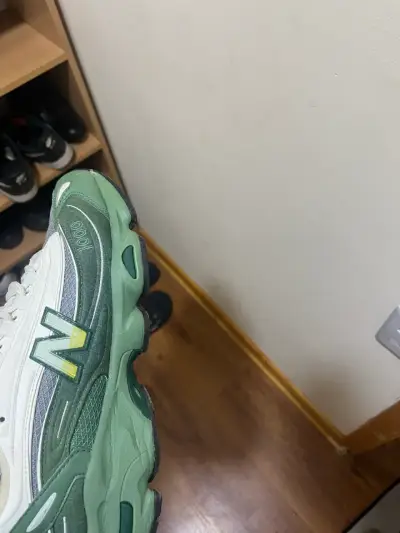 Zapatillas deportivas New Balance 1000 verde y gris - miniatura 2