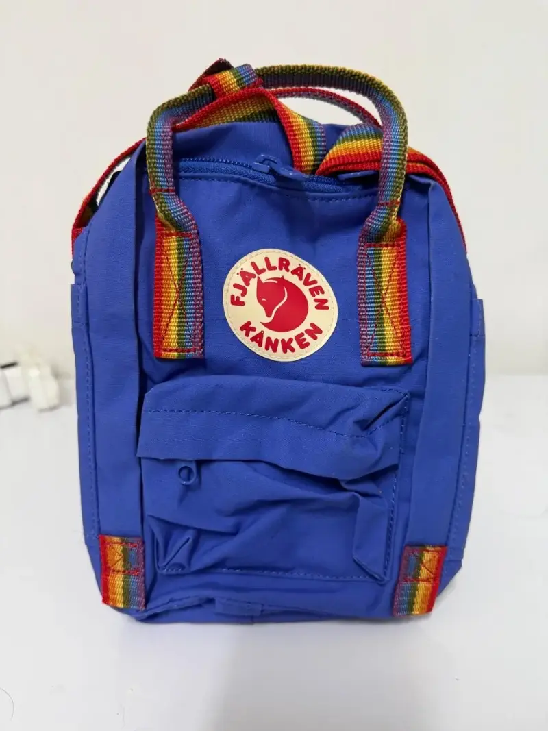 Mochila Fjällräven Kånken Mini Azul Arcoíris