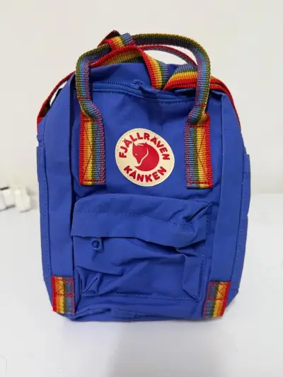 Mochila Fjällräven Kånken Mini Azul Arcoíris - miniatura 1