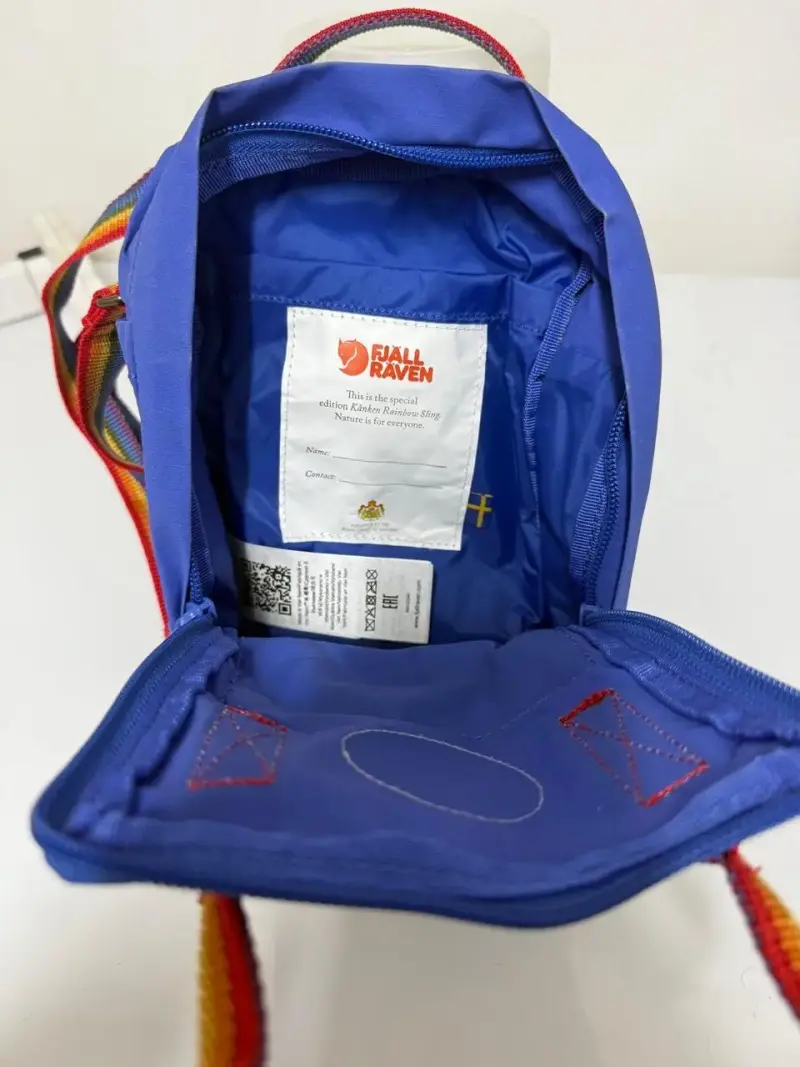 Mochila Fjällräven Kånken Mini Azul Arcoíris - 2