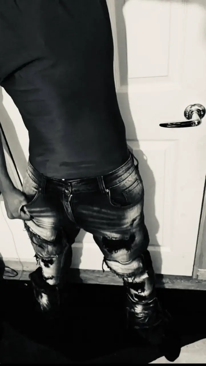 Jeans flare desgastados estilo urbano para hombre - 4