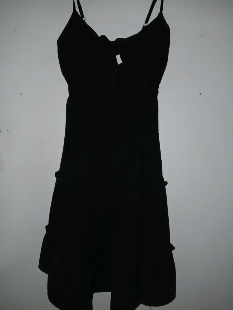 Conjunto de ropa interior y vestido negro elegante - 3