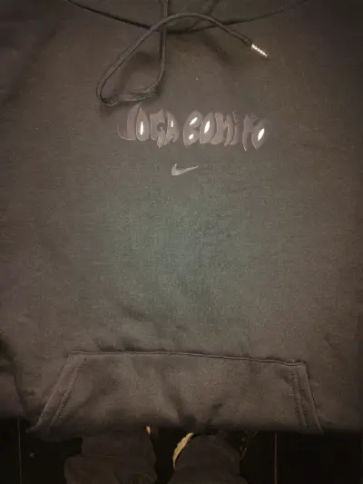Polerón negro Nike Joga Bonito con estampado - miniatura 1