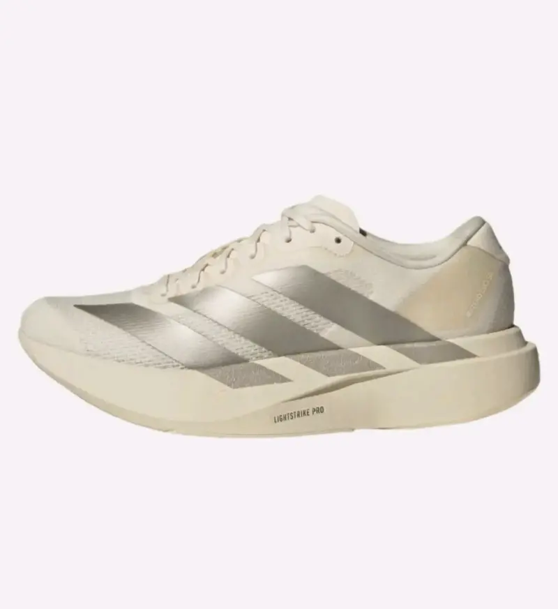 Zapatillas Running Hombre Adidas Adizero Blancas - 3