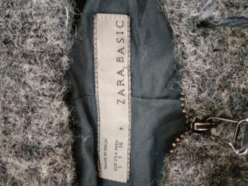 Chaqueta de lana  Zara Basic - 3