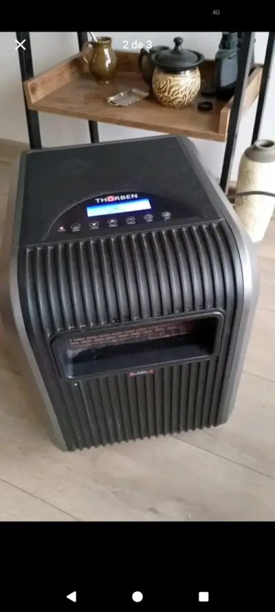 Calefactor eléctrico Thorben compacto y eficiente - miniatura 1