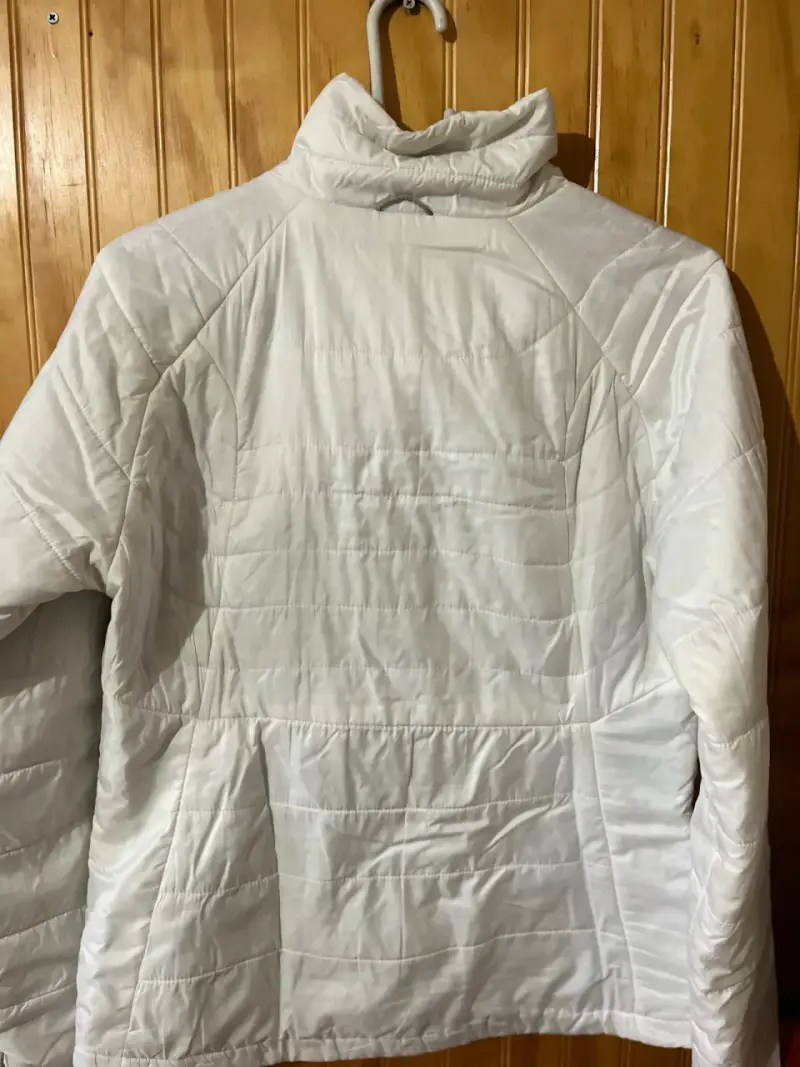 Chaqueta Columbia blanca para invierno - 2