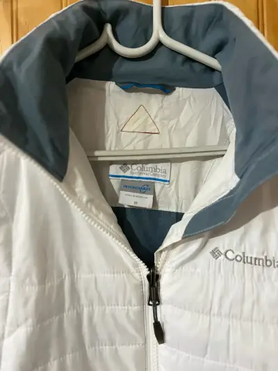 Chaqueta Columbia blanca para invierno - miniatura 3