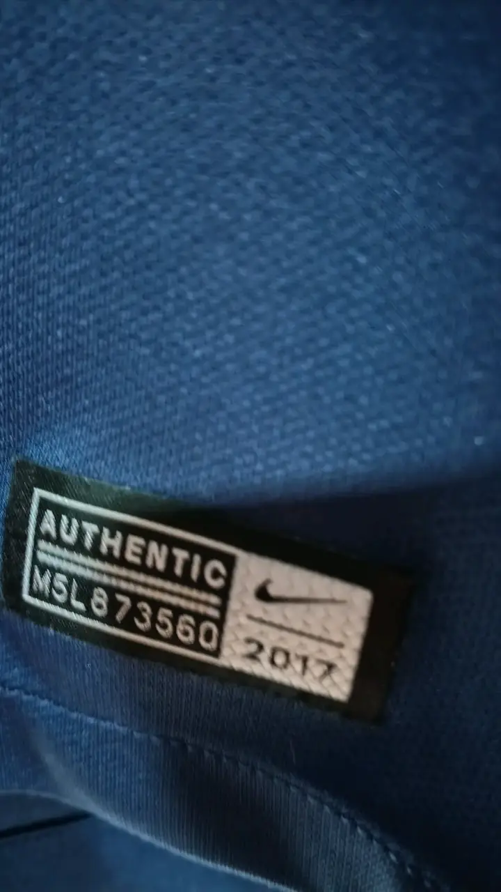 Camiseta PSG Nike 2017 Azul Oscuro - 2