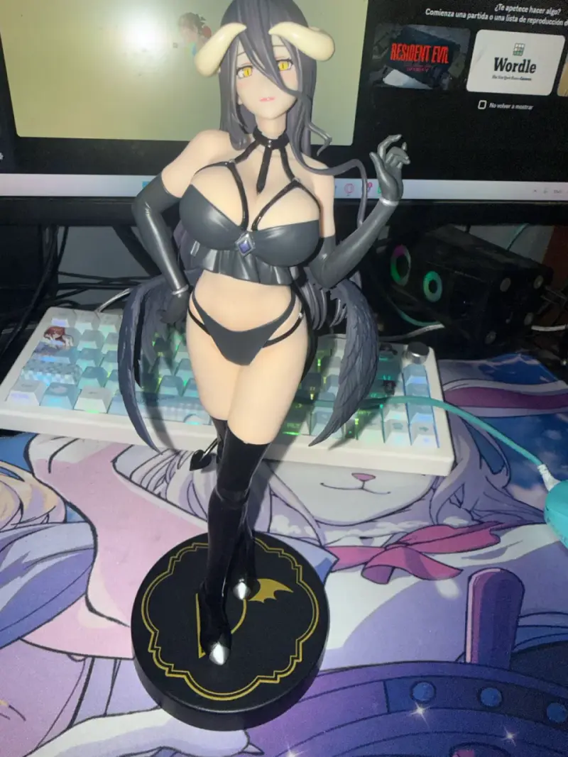 Figuras de anime de albedo, ania y la+darkness - 4
