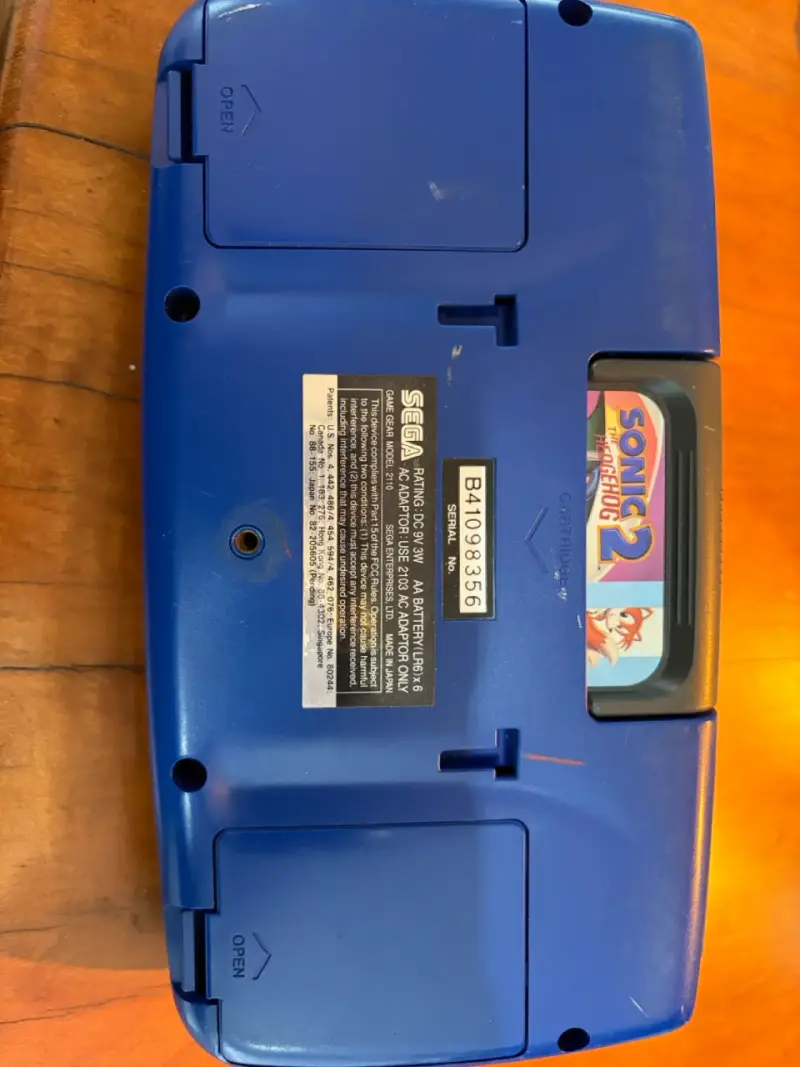 Consola portátil Sega Game Gear con Sonic 2 - 3