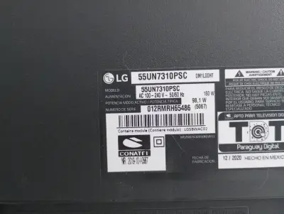 Televisor LG 55 pulgadas Smart TV con control remoto - miniatura 4