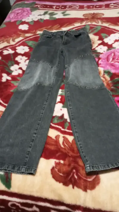 Jeans de mezclilla Raindoor y Zara talla 36 - miniatura 1