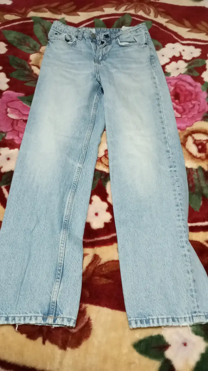 Jeans de mezclilla Raindoor y Zara talla 36 - 3