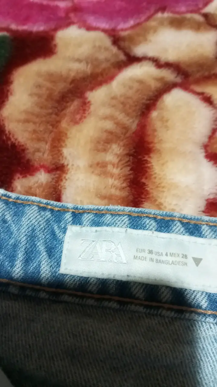Jeans de mezclilla Raindoor y Zara talla 36 - 4