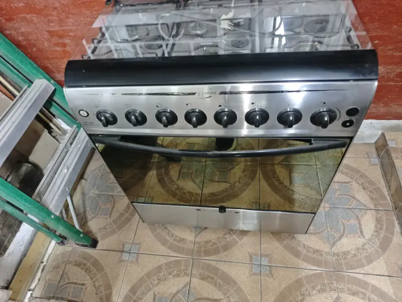 Cocina a gas Fensa de acero inoxidable - 4
