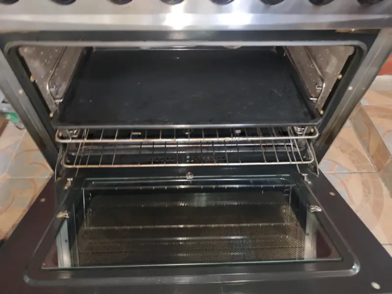 Cocina a gas Fensa de acero inoxidable - 5