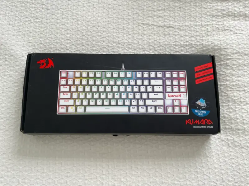 Teclado mecánico Redragon Kumara RGB - 1