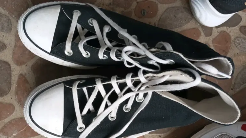 Zapatillas Converse negras para mujer talla 39 - 2