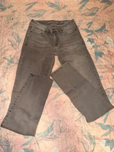 Jeans grises Calvin Klein para mujer - miniatura 1