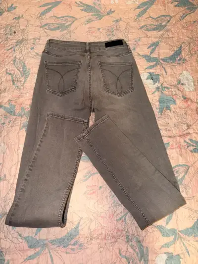 Jeans grises Calvin Klein para mujer - miniatura 2