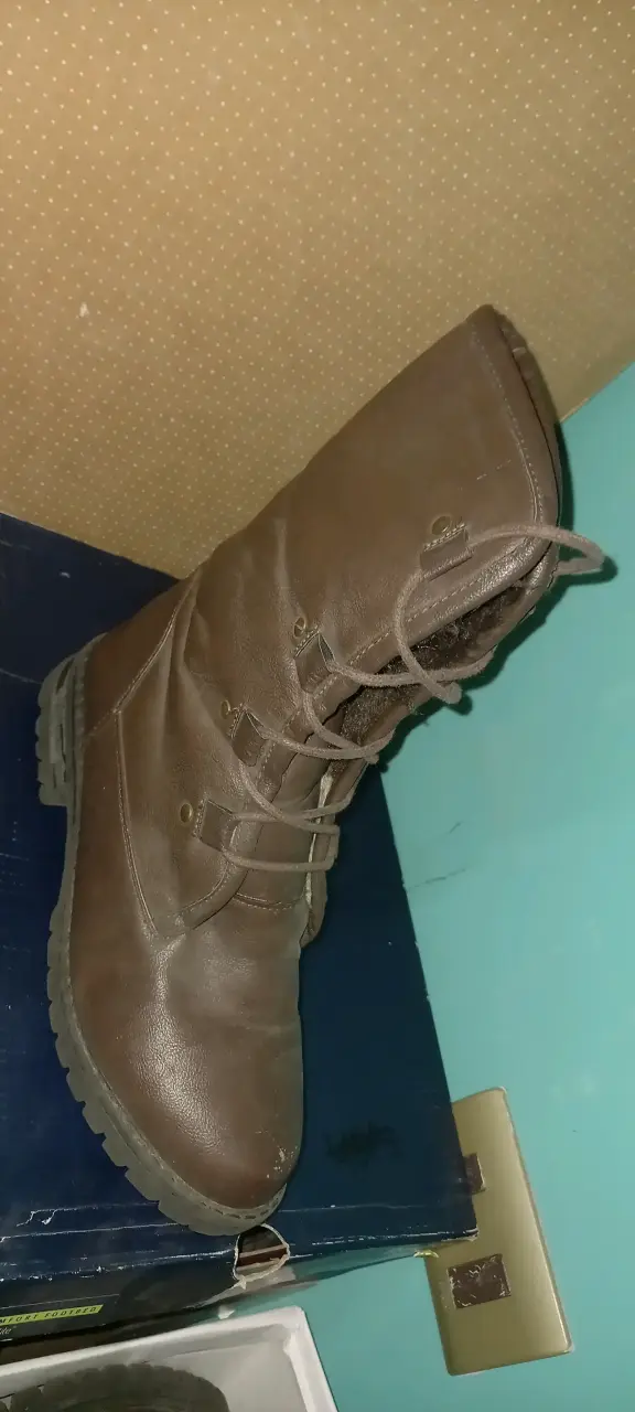 Botas de cuero marrón para Mujer - 2