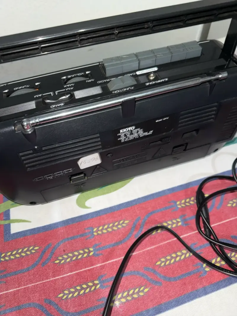 Radio cassette Kioto AM/FM con grabadora - 2