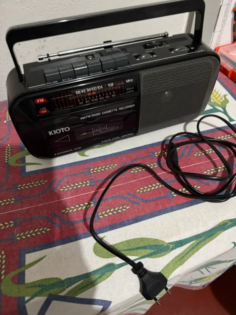 Radio cassette Kioto AM/FM con grabadora - 3