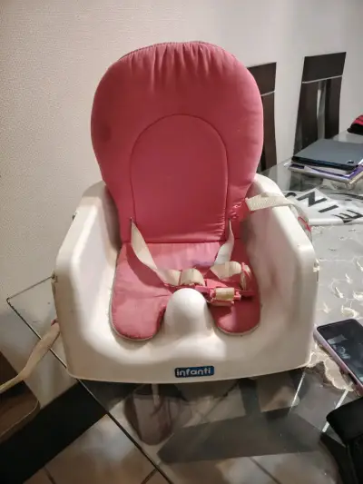 Silla de comer para bebé Infanti con bandeja - miniatura 1