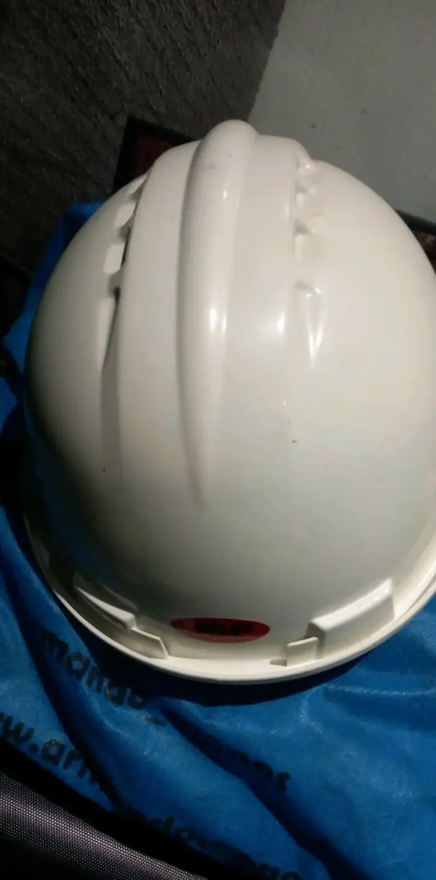 Casco de seguridad blanco con ajuste - 4