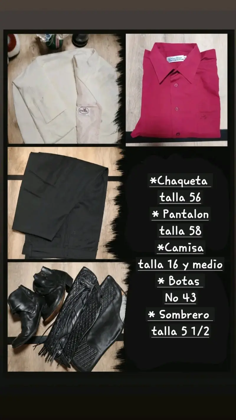 Traje de huaso chileno completo elegante - 2