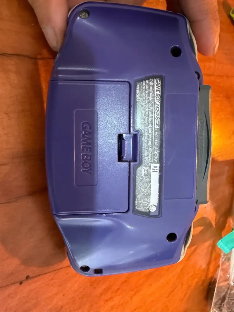 Consola portátil Game Boy Advance Nintendo azul - 3