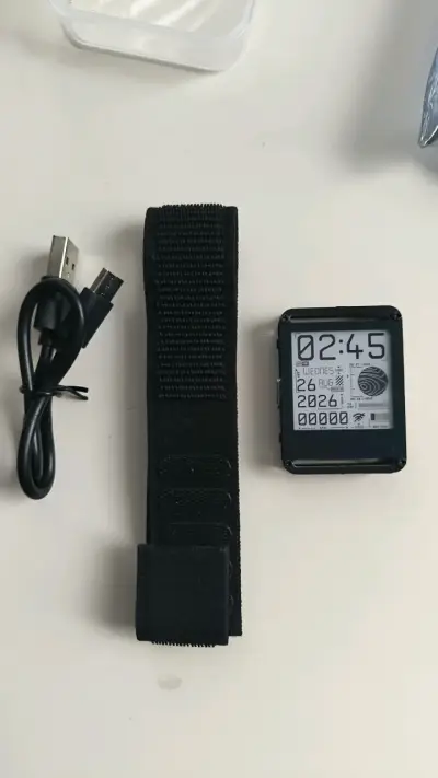 Reloj de tinta electrónica (e-ink), watchy - miniatura 2