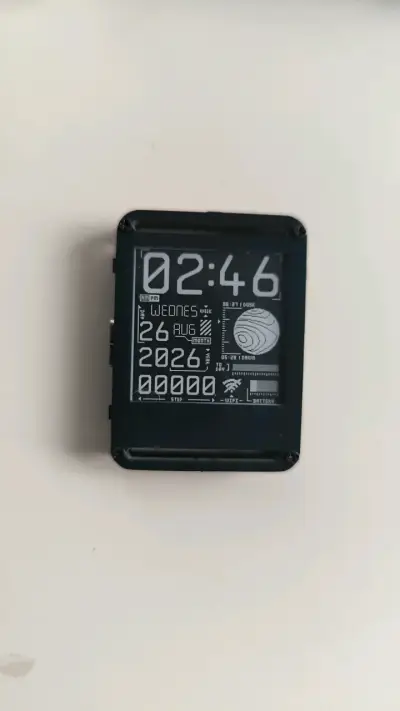Reloj de tinta electrónica (e-ink), watchy - miniatura 5