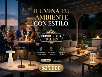 Lámparas LED inalámbricas para interior y exterior - miniatura 1