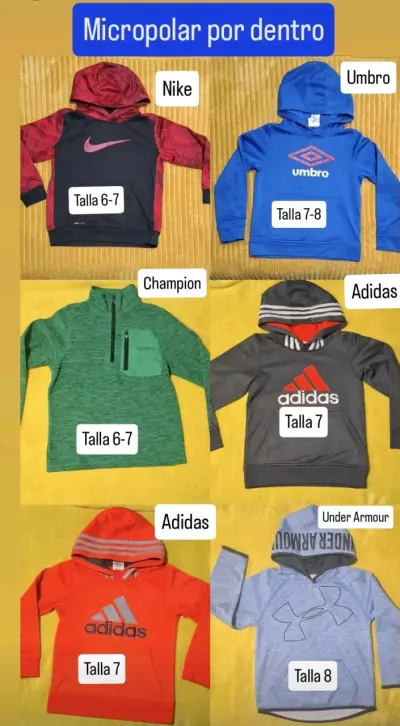 Polerones  para niño talla 6-7 con micropolar - miniatura 1