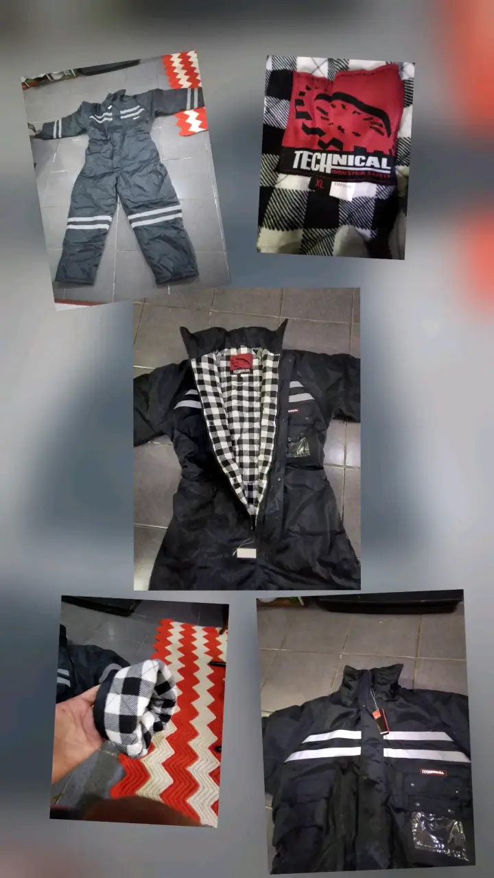 Overol de seguridad negro Technical XL