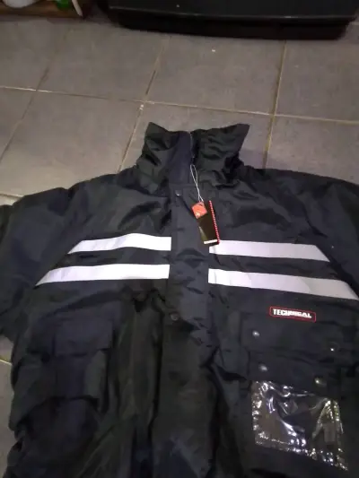 Overol de seguridad negro Technical XL - miniatura 4